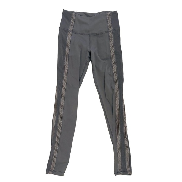 LULULEMON Power Lines Pant *28" Titanium / Dark Chrome SZ 6 - Picture 9 of 9